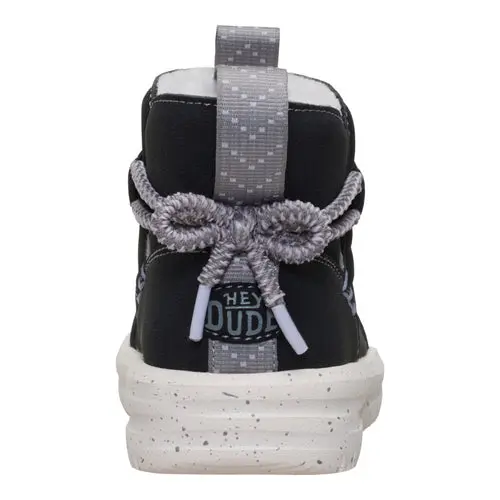 HEYDUDES Camden Bow Boot Toddler Cozy - Black