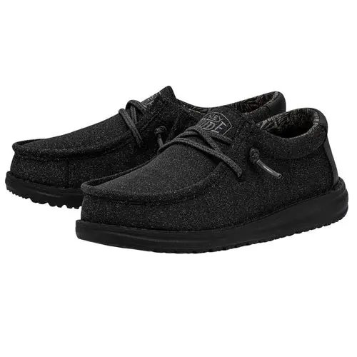 HEYDUDES Wally Youth Basic - Black