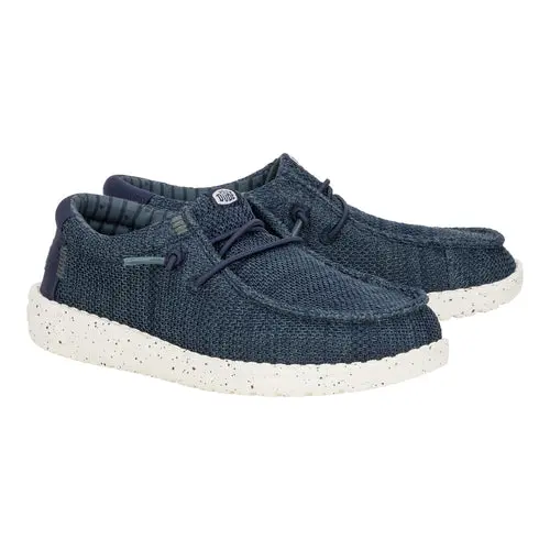 HEYDUDES Wally Youth Stretch Sox - Navy