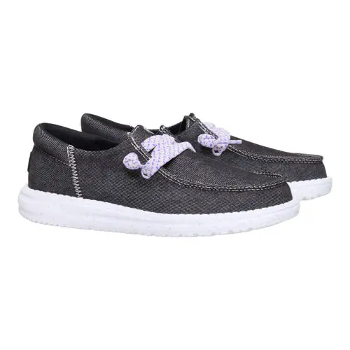 HEYDUDES Wendy Funk Youth Friendship Lace - Black