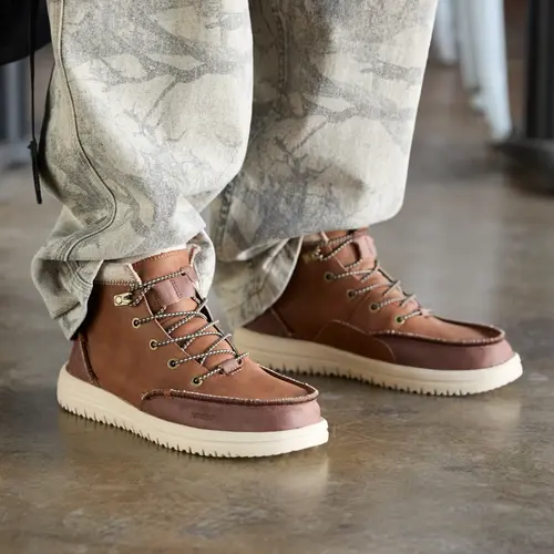 HEYDUDES Bradley Classic Tumbled - Cognac / Multi