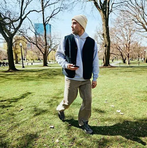 HEYDUDES Bradley Classic Tumbled - Granite Grey / Multi