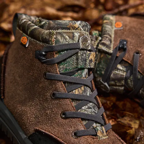 HEYDUDES Bradley Realtree Edge Suede - Mole Brown / Camo