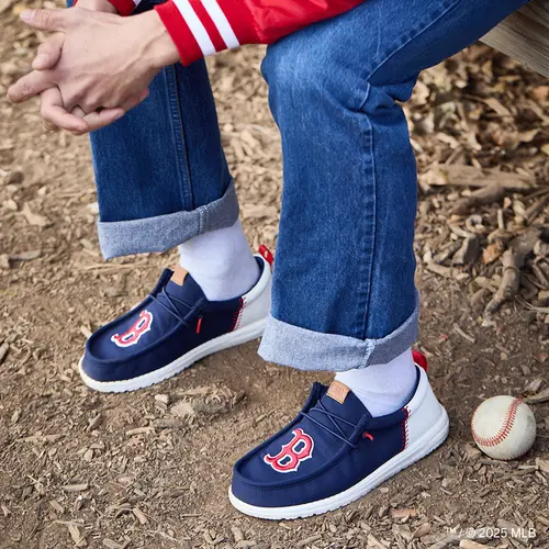 HEYDUDES MLB Red Sox\u2122 Wally Funk - Red Sox Navy / White