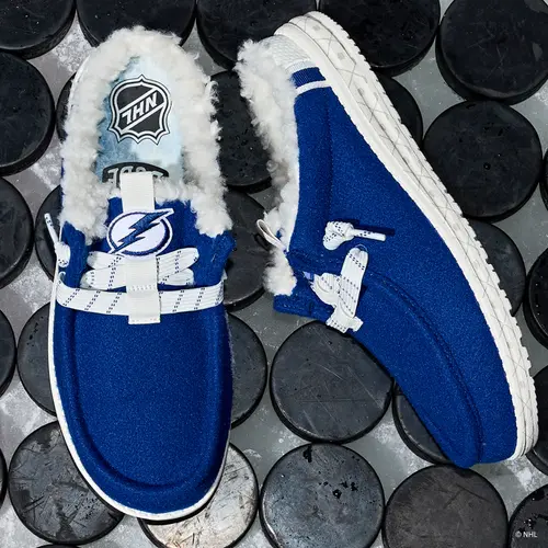 HEYDUDES NHL\u00ae Tampa Bay Lightning\u00ae Wally Slip - Varsity Blue / White