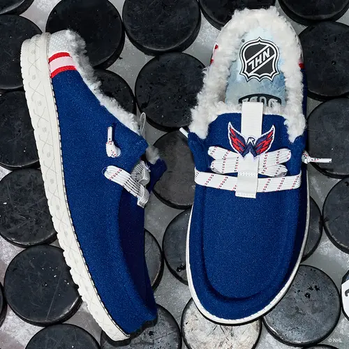 HEYDUDES NHL\u00ae Washington Capitals\u00ae Wally Slip - Varsity Red / White