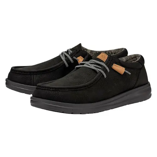 HEYDUDES Paul Craft Leather - Black