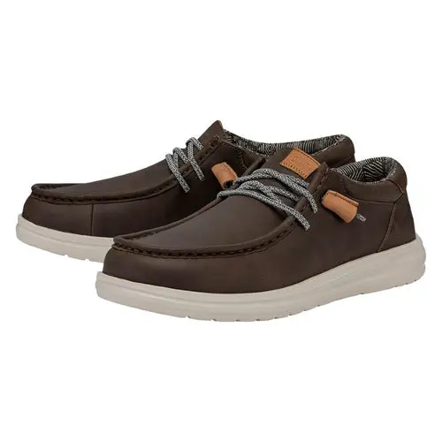 HEYDUDES Paul Craft Leather - Grey