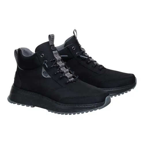HEYDUDES Tahoe Nylon - Black / Granite Grey