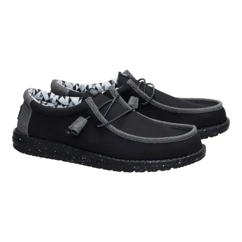 HEYDUDES Wally Ashes - Black / Grey