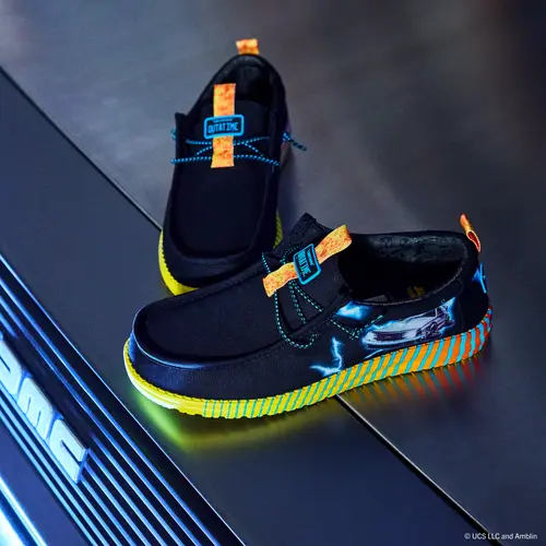 HEYDUDES Wally Back To The Future Time Machine - Black / Multi