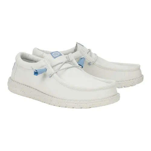 HEYDUDES Wally Canvas Mono - Grey