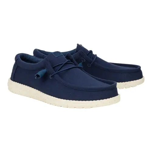 HEYDUDES Wally Canvas - Navy