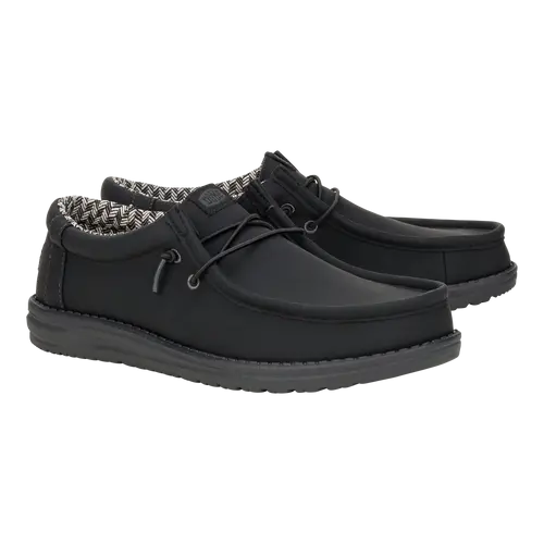 HEYDUDES Wally Classic - Black Charcoal