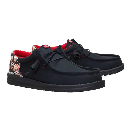 HEYDUDES Wally Funk Day Of The Dead - Black / Multi