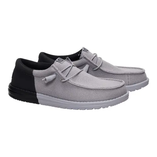 HEYDUDES Wally Funk Mesh Split - Flannel Grey / Black