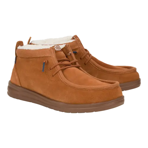 HEYDUDES Wally Mid GripR Warmth - Brown