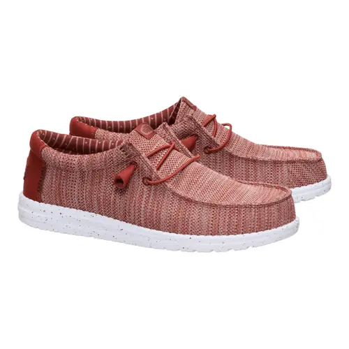 HEYDUDES Wally Stretch Sox - Burnt Red / Multi