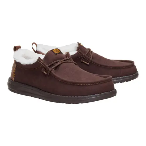 HEYDUDES Wally Warmth - Brown / Brown