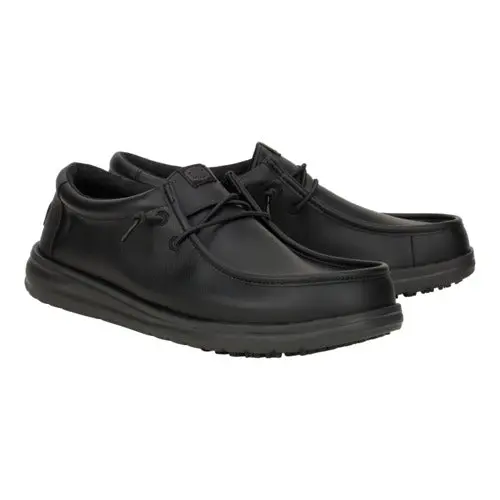 HEYDUDES Wally Work CE Classic Slip Resistant - Black