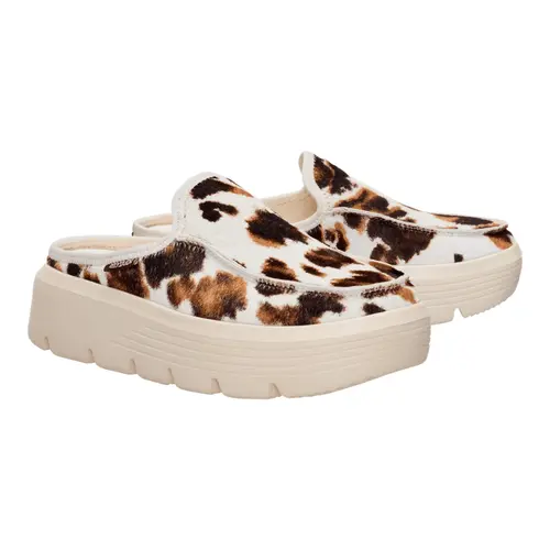 HEYDUDES Austin Edge Luxe - Ivory\/Cow