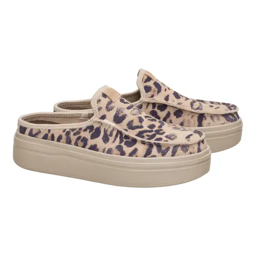 HEYDUDES Austin Lift Classic - Taupe Leopard