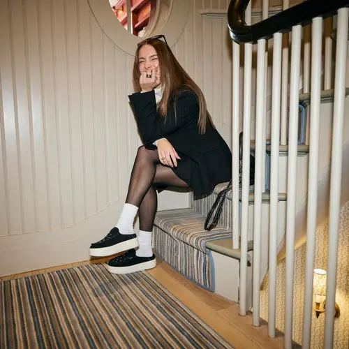 HEYDUDES Austin Lift Suede Stud - Black