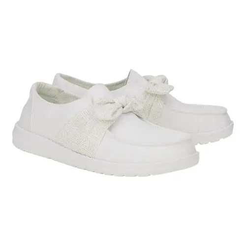 HEYDUDES Wendy Bow Essentials - White