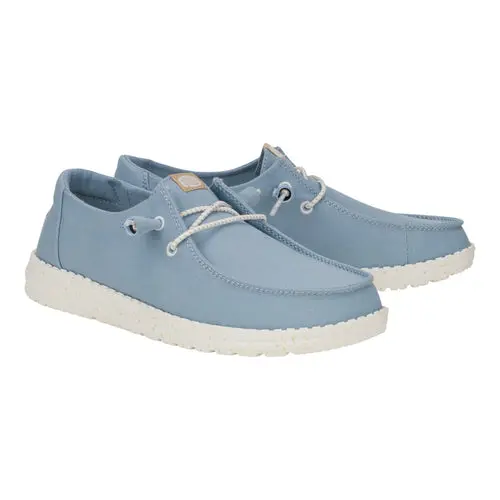 HEYDUDES Wendy Canvas - Dusty Blue
