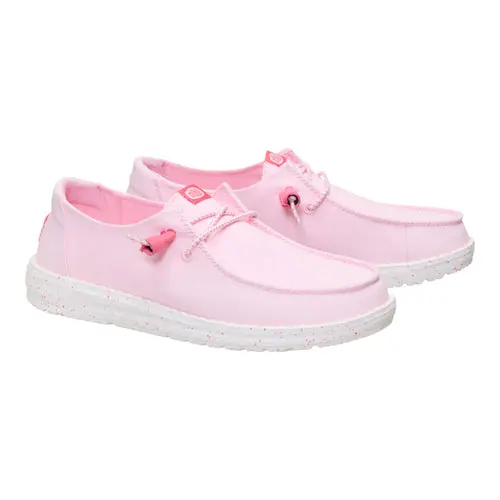 HEYDUDES Wendy Canvas - Light Pink