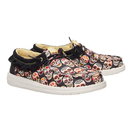 HEYDUDES Wendy Day Of The Dead - Black/Multi