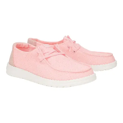 HEYDUDES Wendy Eyelet - Pale Pink