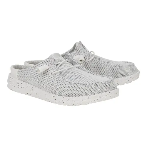 HEYDUDES Wendy Slip Stretch Sox - Stone White