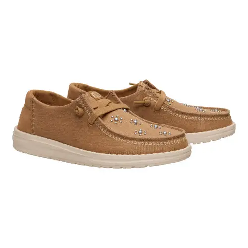HEYDUDES Wendy Star Stud - Cognac/Tan