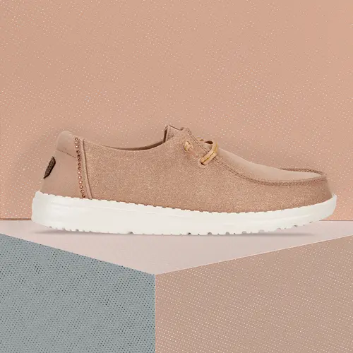 HEYDUDES Wendy Stardust - Rose Gold