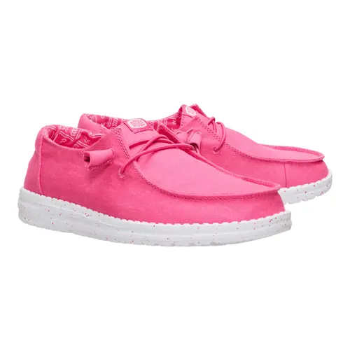 HEYDUDES Wendy Stretch Canvas - Fandango Pink