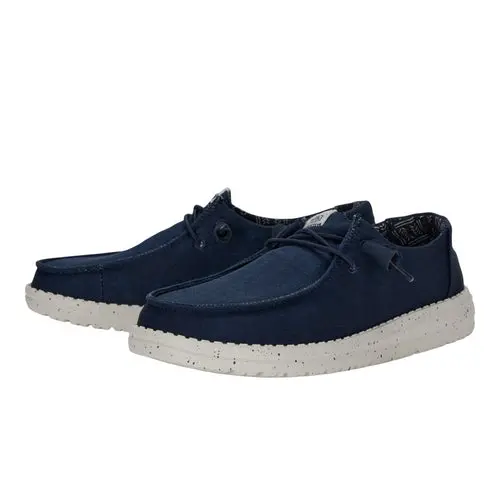 HEYDUDES Wendy Stretch Canvas - Navy