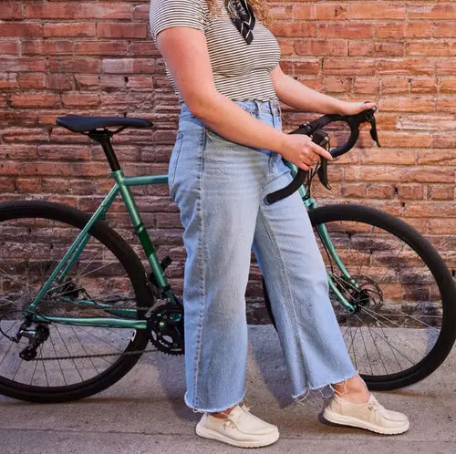 HEYDUDES Wendy Stretch Canvas - Off White