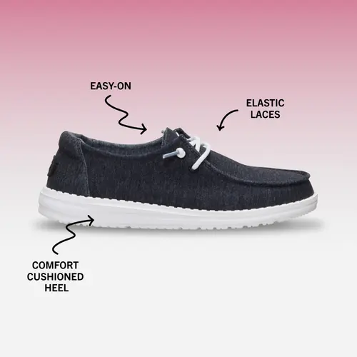 HEYDUDES Wendy Stretch Jersey - Oatmeal