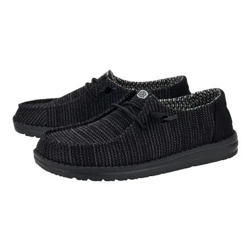 HEYDUDES Wendy Stretch Sox - Black/Black