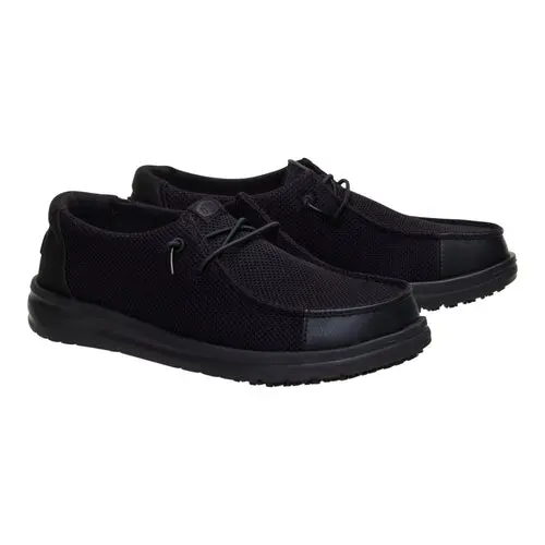 HEYDUDES Wendy Work CE Slip Resistant Wide - Black